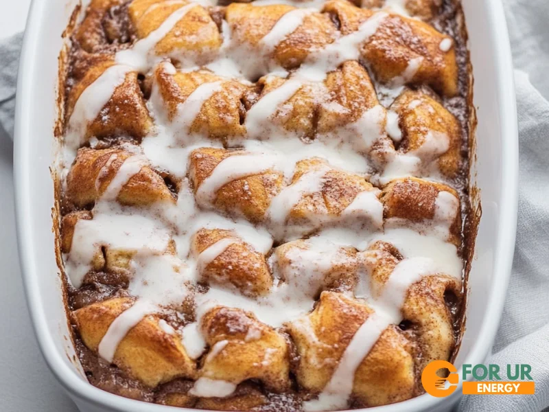 Easy Cinnamon Roll Casserole recipe