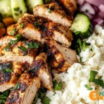 Healthy Greek Chicken Bowls