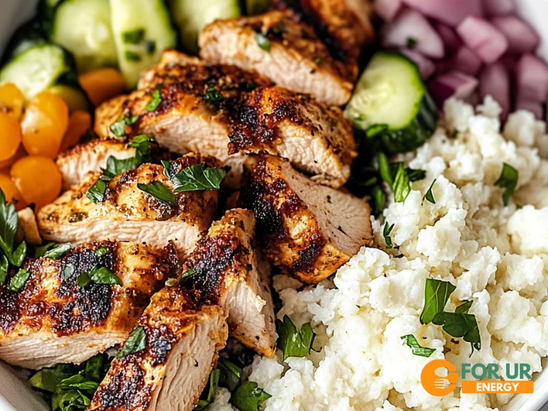 Healthy Greek Chicken Bowls