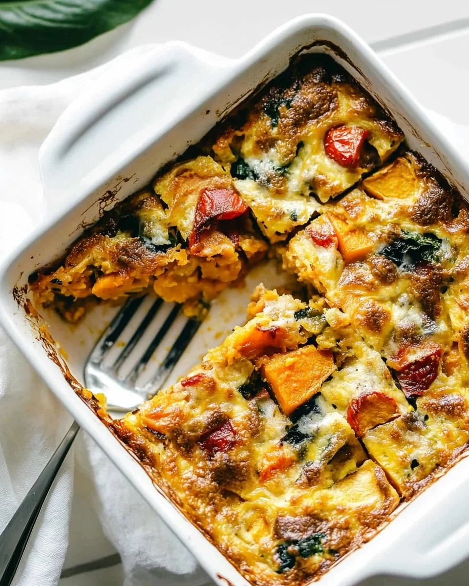 Easy Sweet Potato Breakfast Casserole