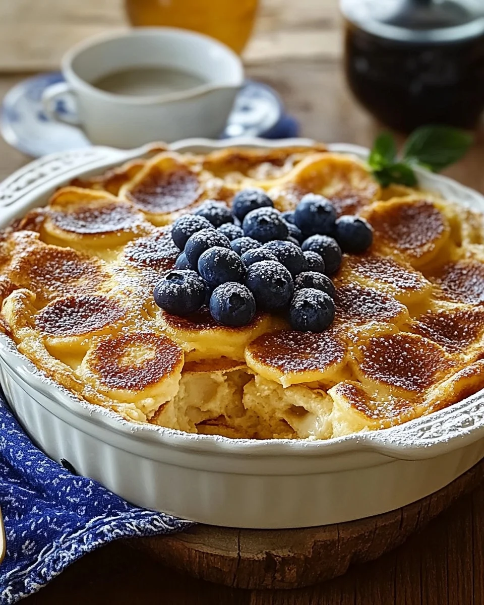 Sausage Pancake Breakfast Casserole