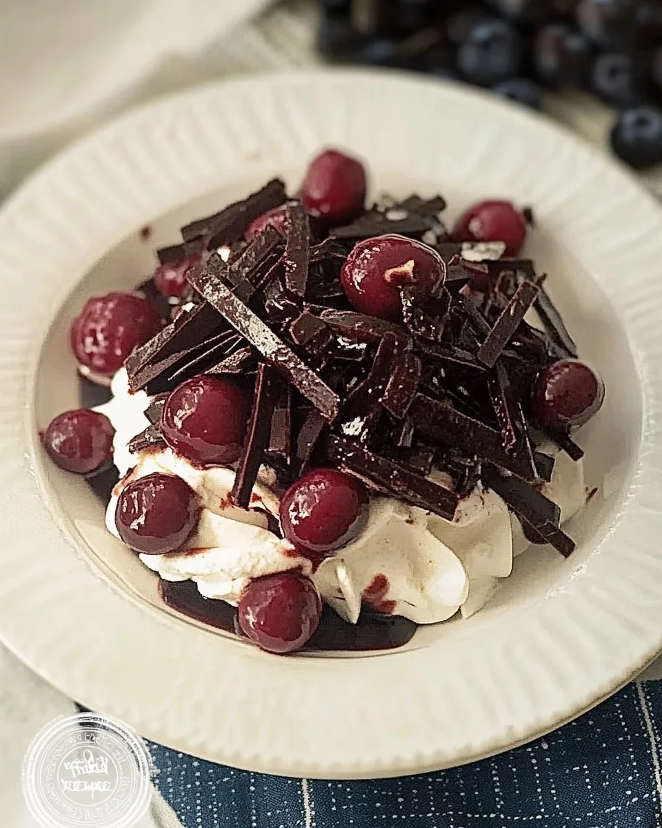 Rich & Creamy Black Forest Cheesecake – The Ultimate Indulgence!