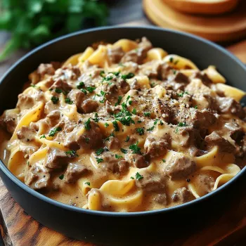 Beef Stroganoff