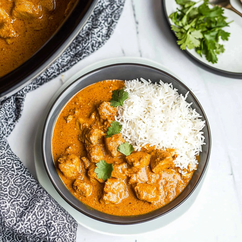 Creamy Slow Cooker Butter Chicken: Effortless Family Meal