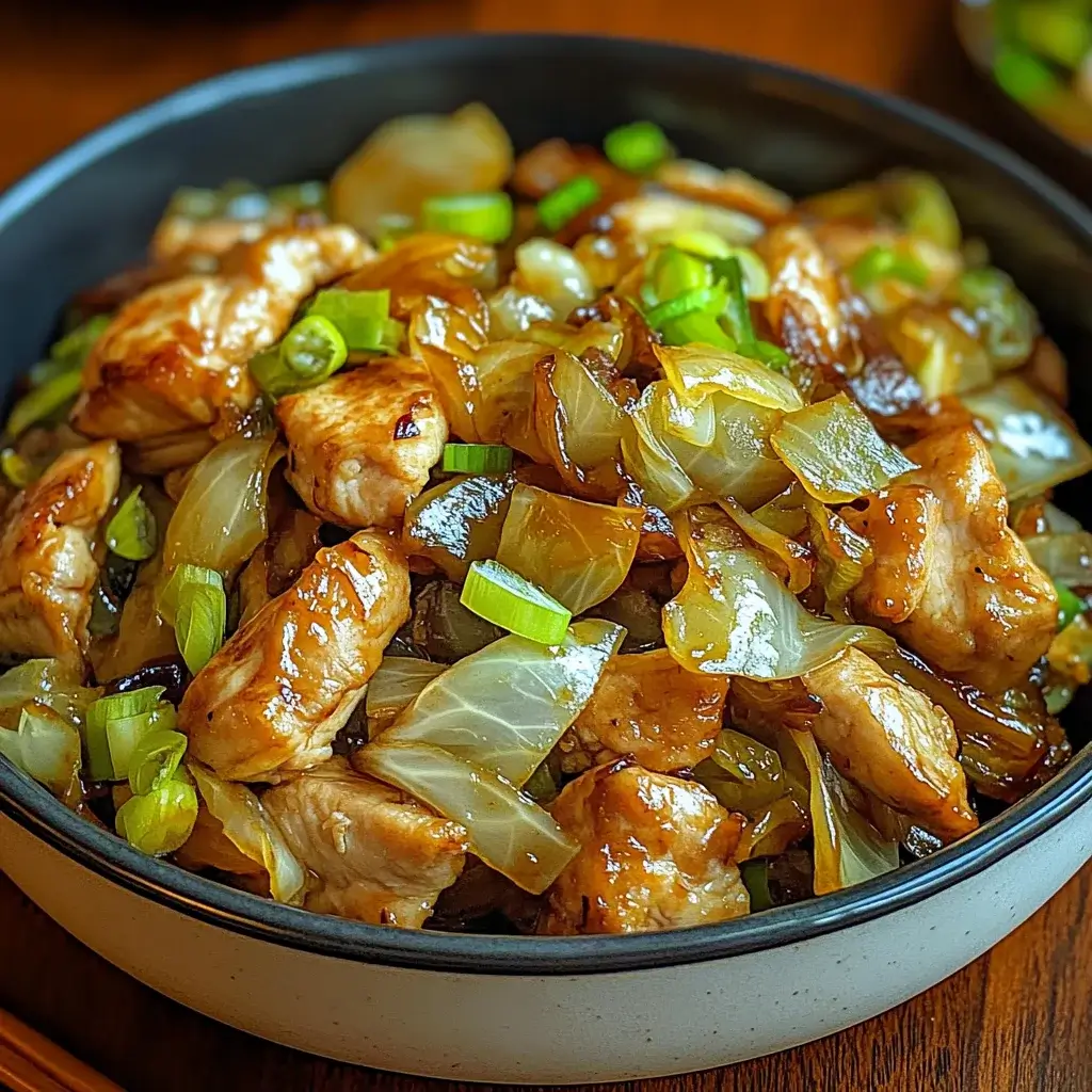 Crispy Chicken and Cabbage Stir-Fry: A Tasty Delight!
