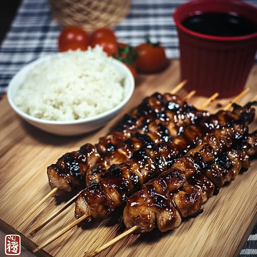 Grilled Chicken Yakitori Skewers: A Flavorful Delight!