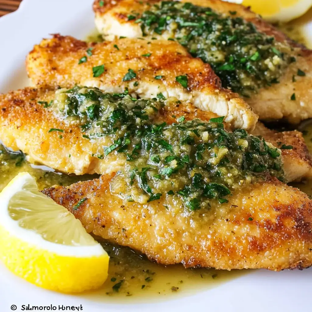 Grilled Chicken with Salmoriglio Sauce: A Flavorful Delight!