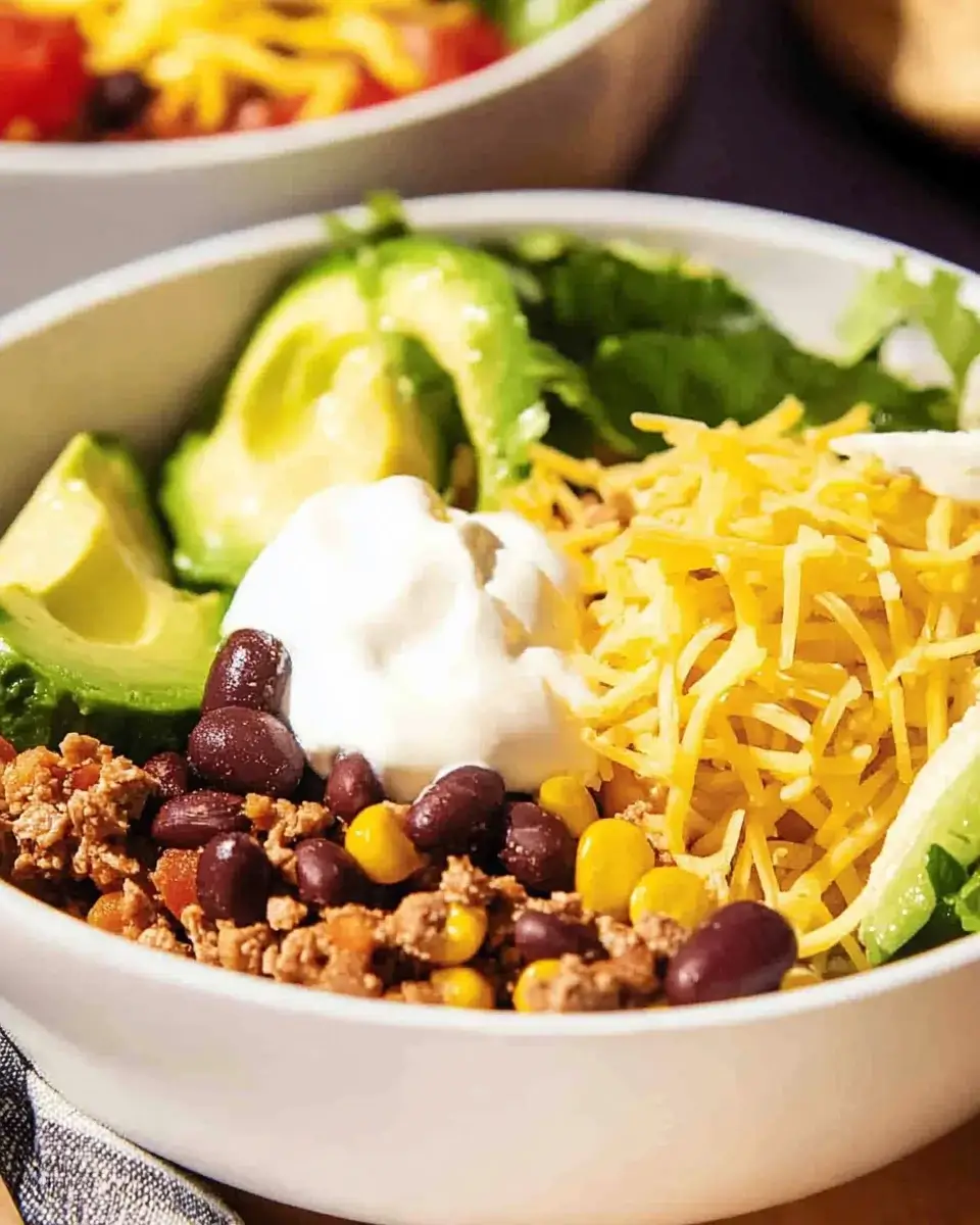 Healthy Turkey Taco Bowl: A Delicious, Nutritious Meal!
