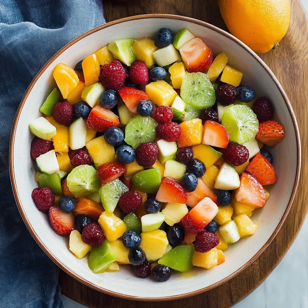 Honey Lime Rainbow Fruit Salad Recipe: A Refreshing Delight!