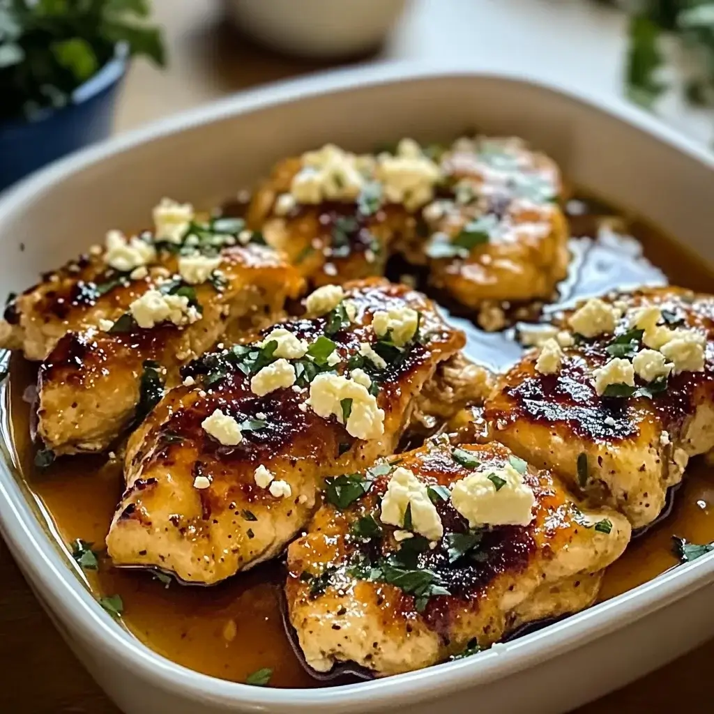 Hot Honey Feta Chicken: A Flavorful Dinner Delight!