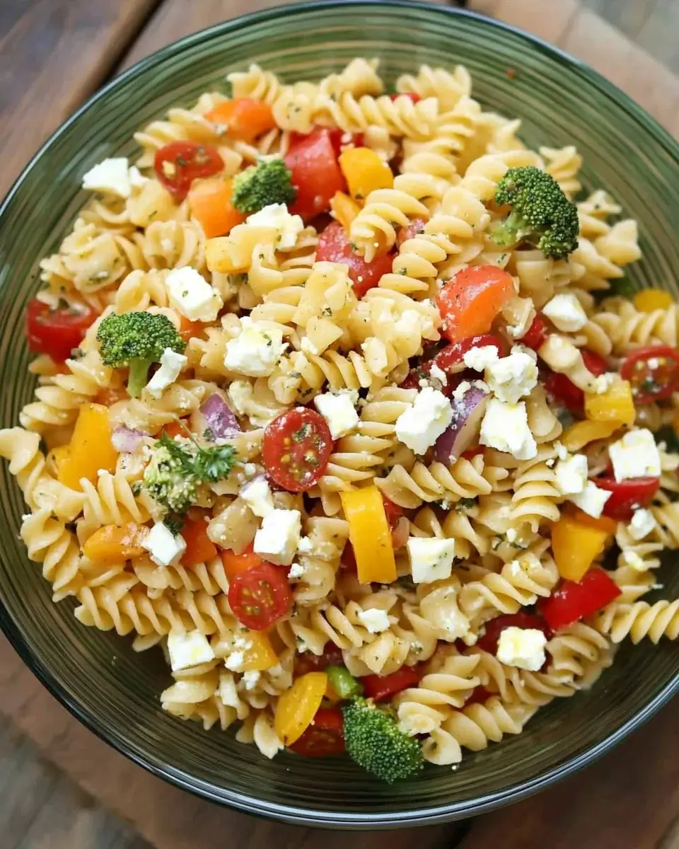 Mediterranean Feta Pasta: A Refreshing Summer Delight!