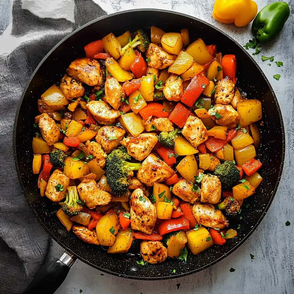 One-Pan Chicken and Vegetables: A Simple Dinner Delight!