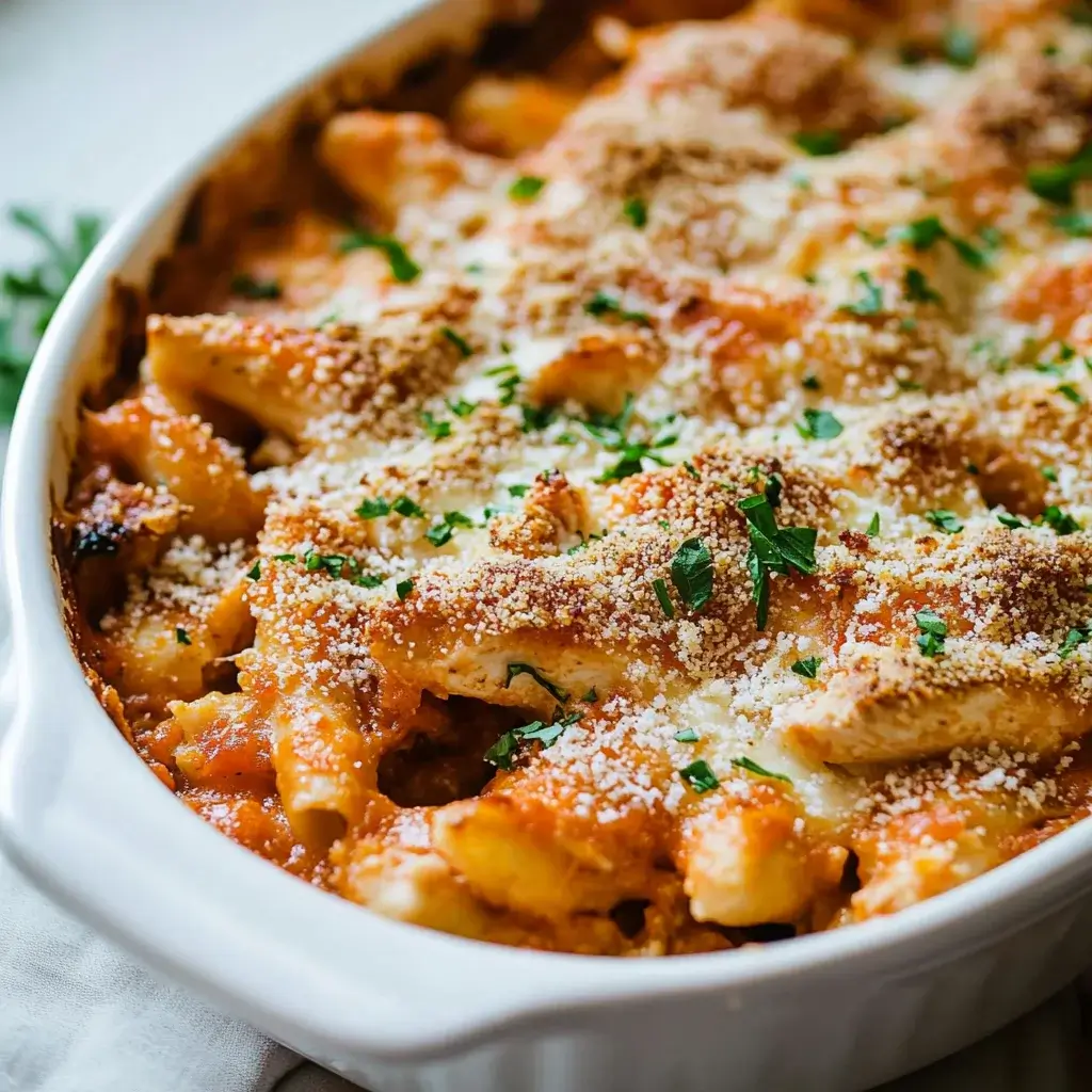Quick Chicken Parmesan Casserole: A Family Favorite!