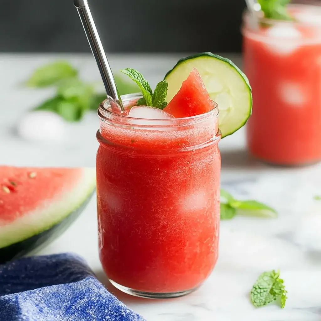 Refreshing Watermelon Mint Mocktail: Quench Your Thirst Today!