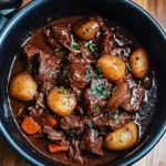 Slow Cooker Beef Bourguignon