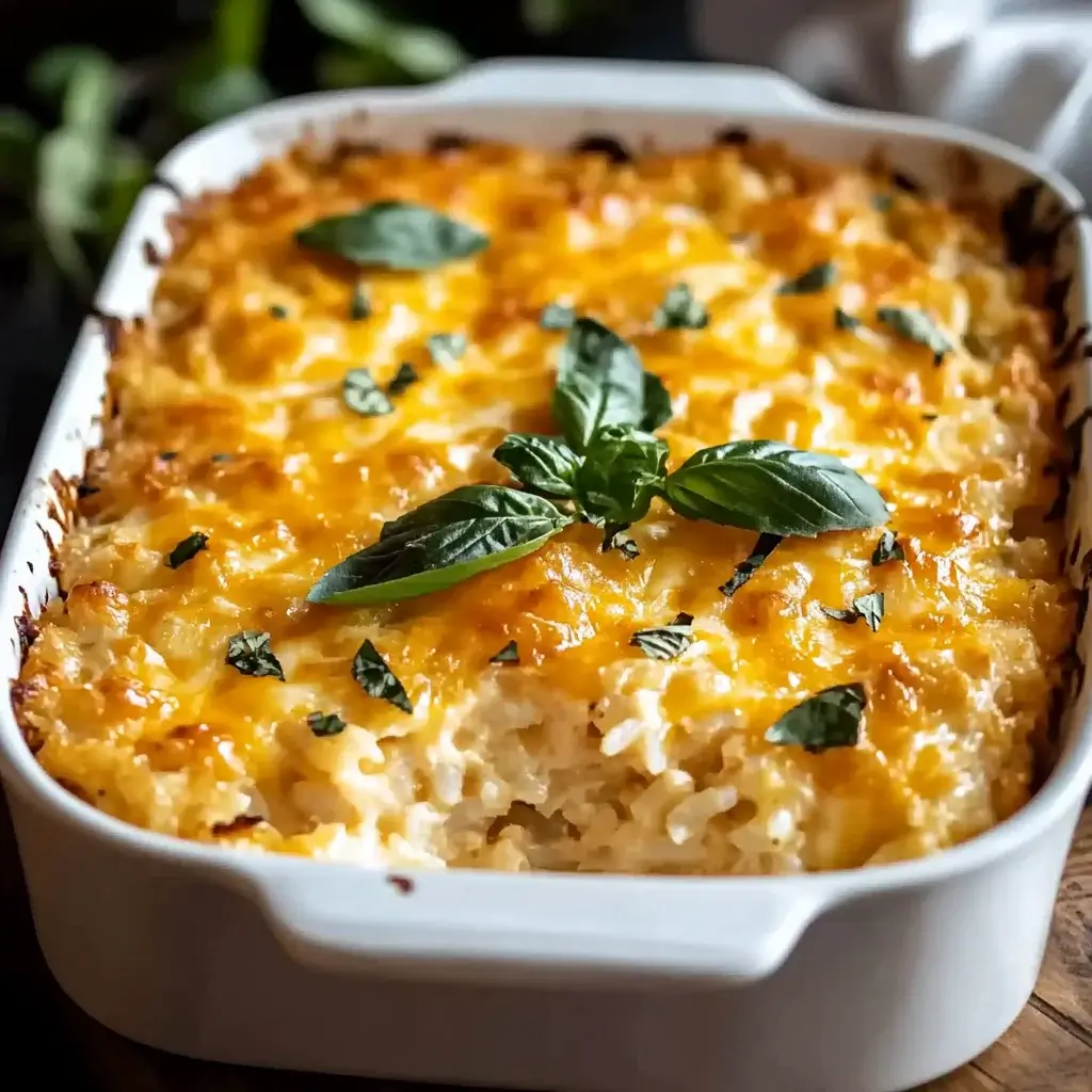Cheesy Chicken and Rice Casserole: A Comfort Food Delight!