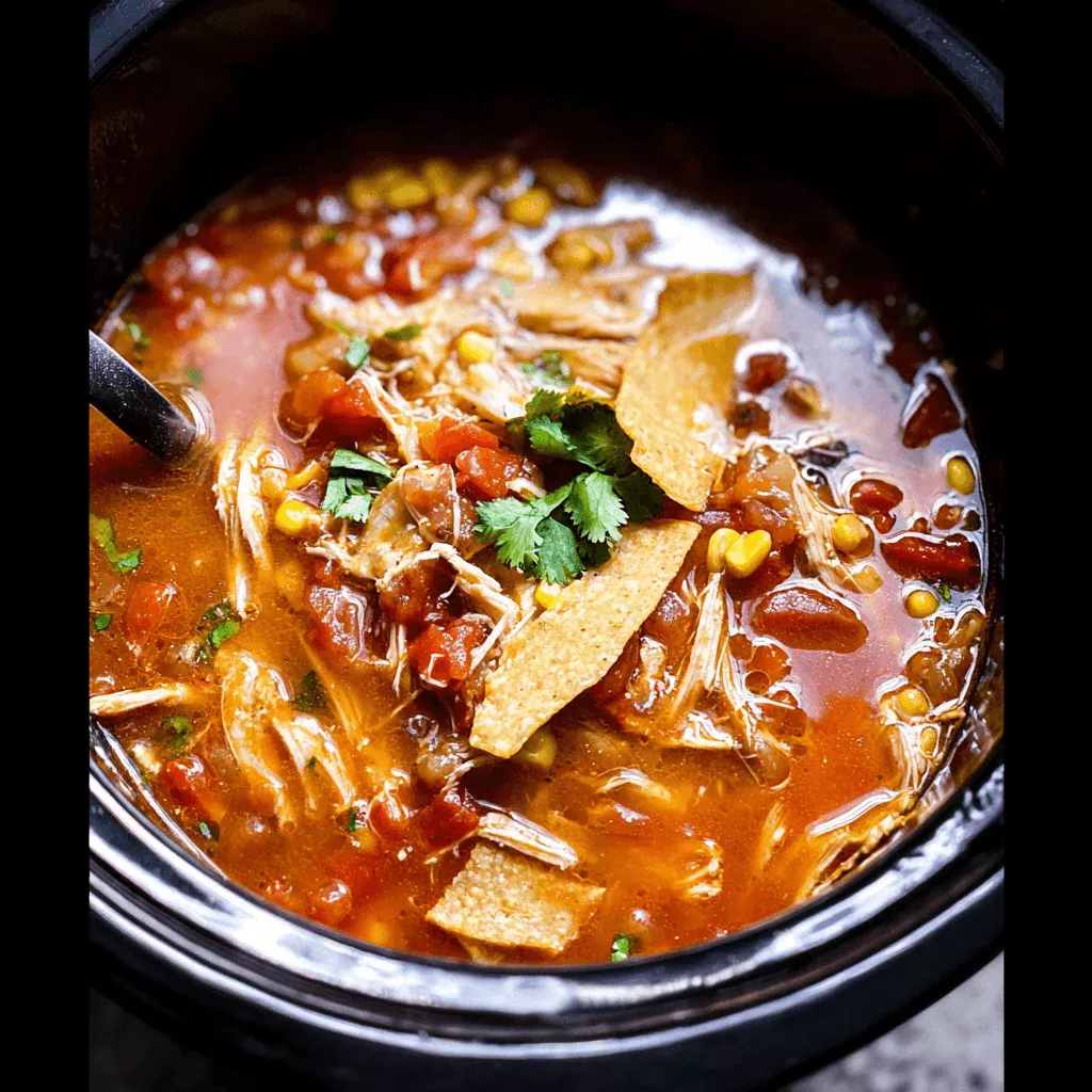 Crockpot Tortilla Soup: A Flavorful Comfort Recipe!