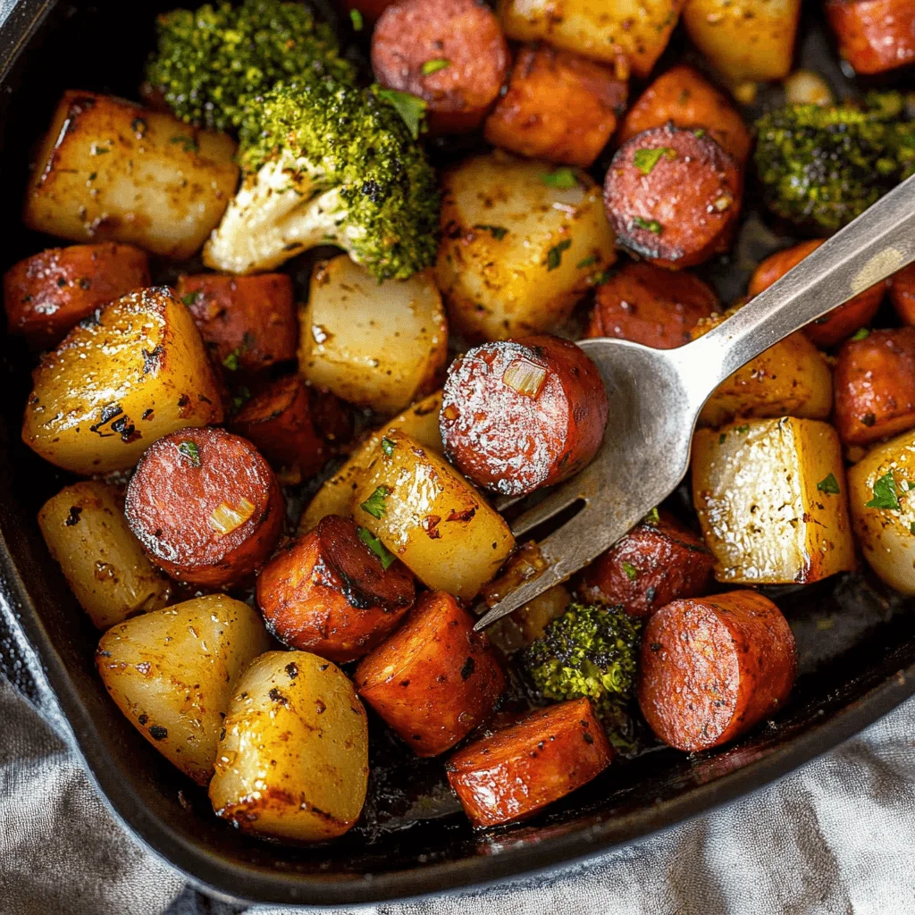 Honey Garlic Kielbasa Skillet: Delightfully Simple Recipe