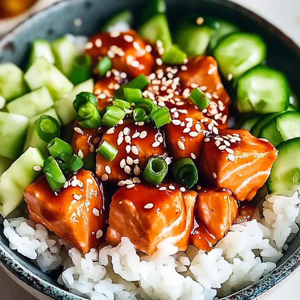 Honey Sriracha Salmon Bowls: A Flavorful Dinner Delight!
