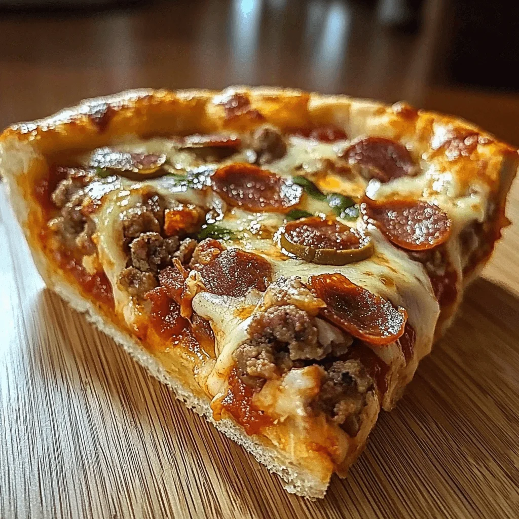 Pizza Burger Pie: A Delicious Twist on Classic Flavors