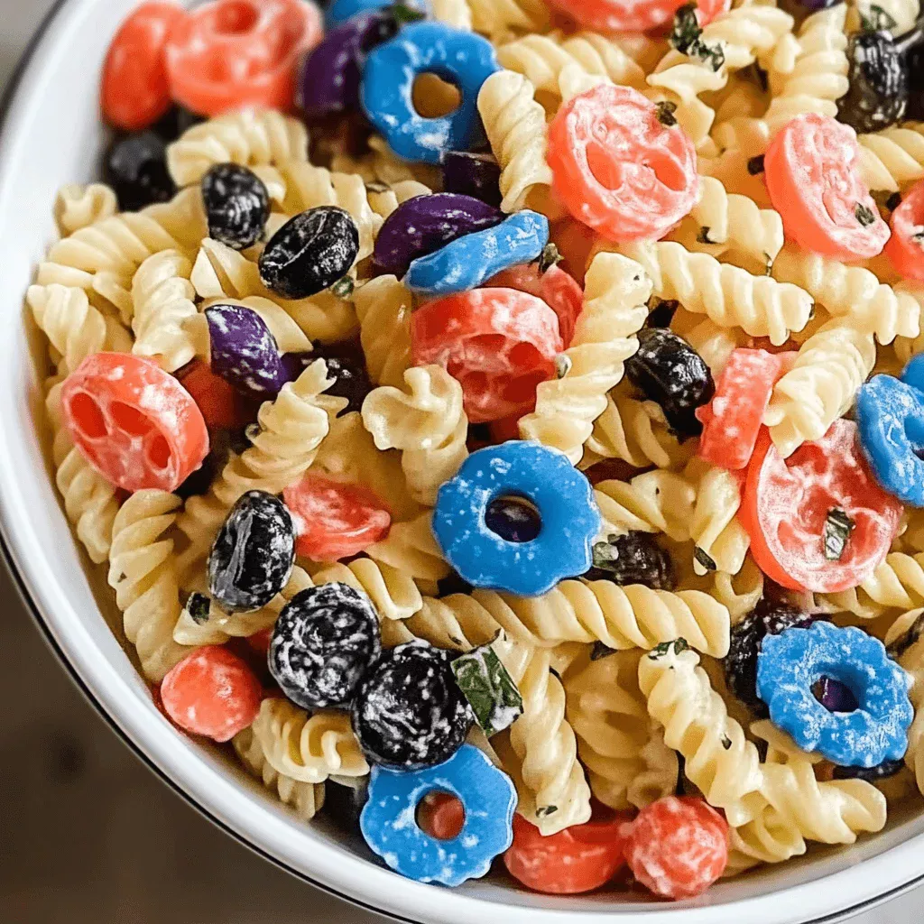 Red, White, and Blue Pasta Salad: A Festive Delight!