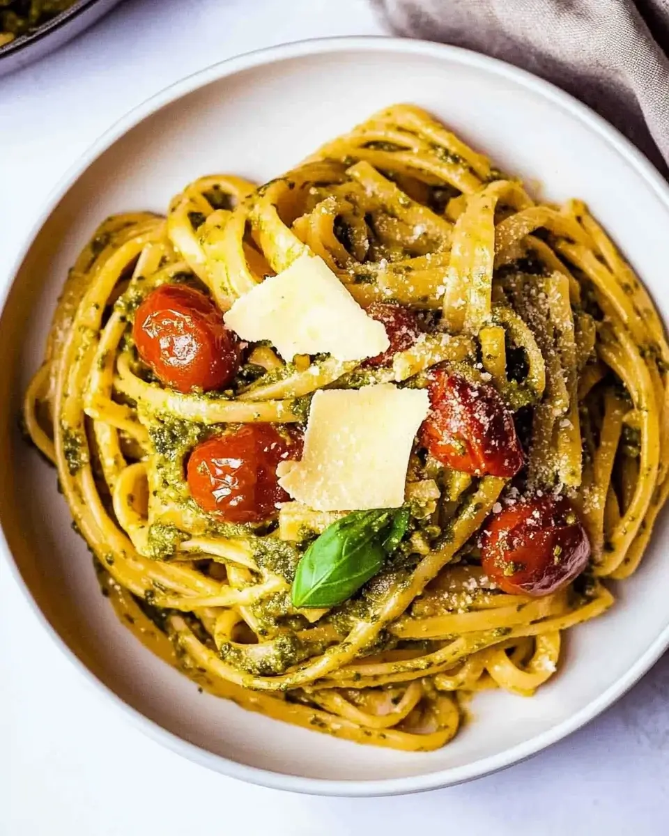 Cherry Tomato Pesto Pasta: A Fresh Flavor Delight!