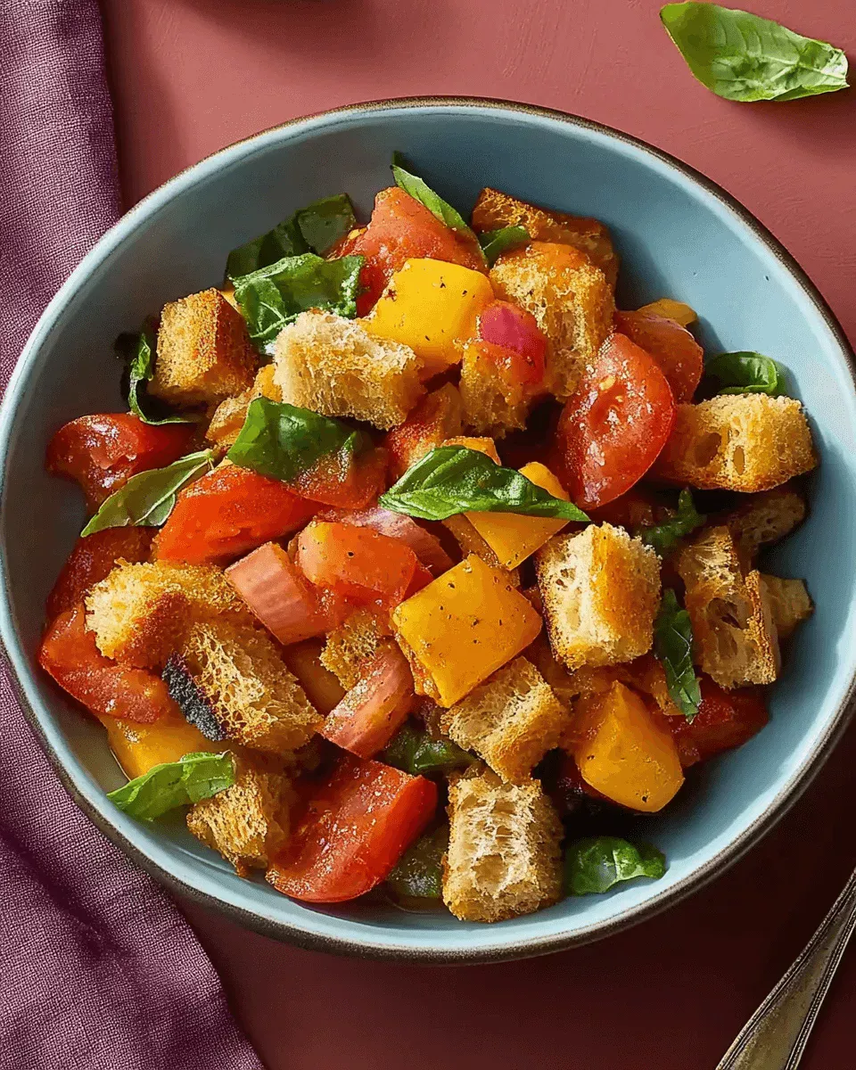Classic Panzanella Salad: Discover the Perfect Recipe!