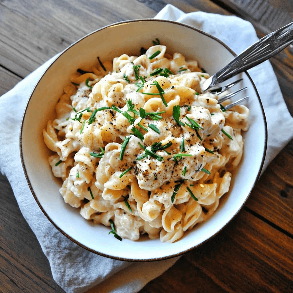 Creamy Vegan French Onion Dip Pasta: A Delightful Recipe!