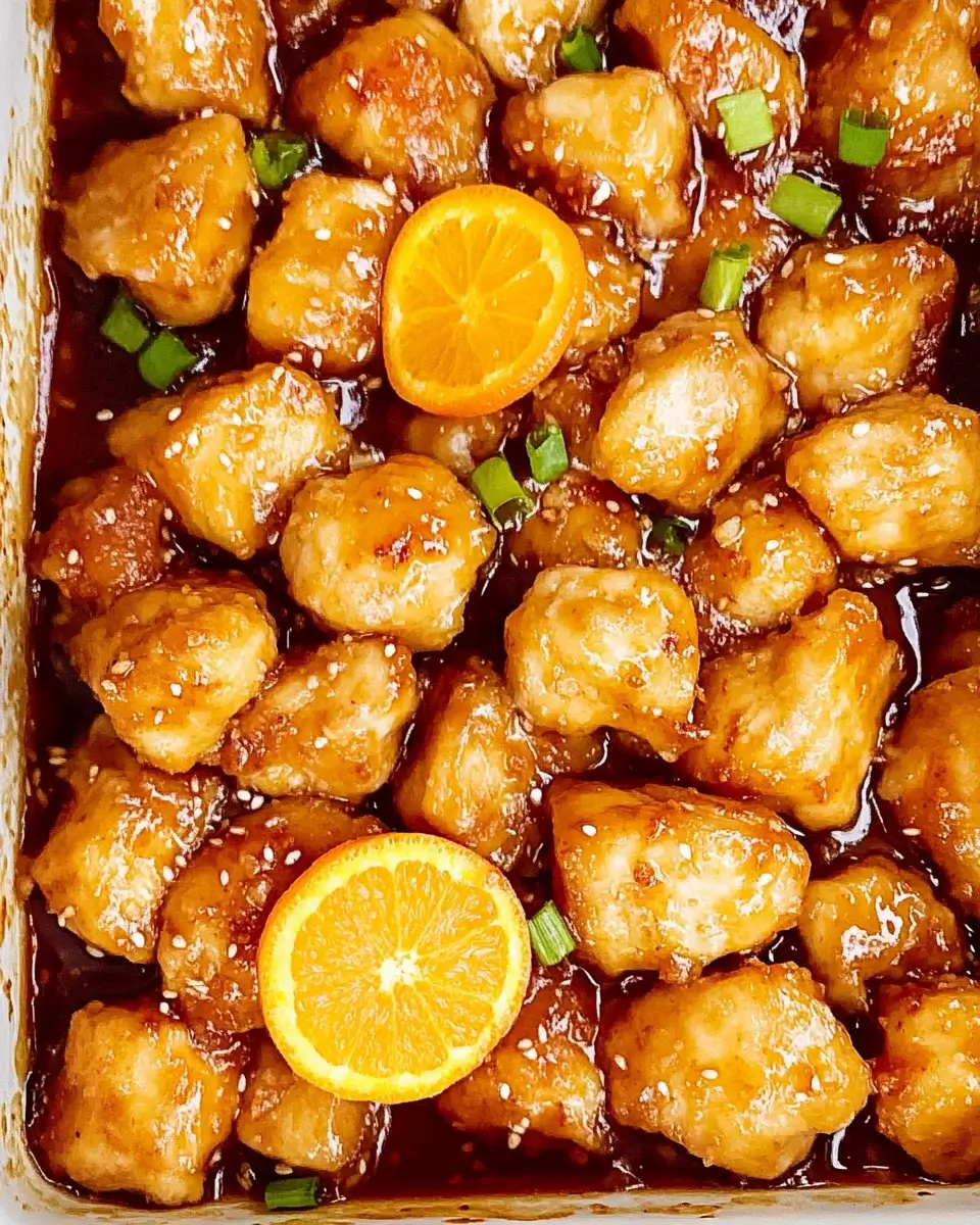 Crispy Baked Orange Chicken: A Tasty Homemade Delight!