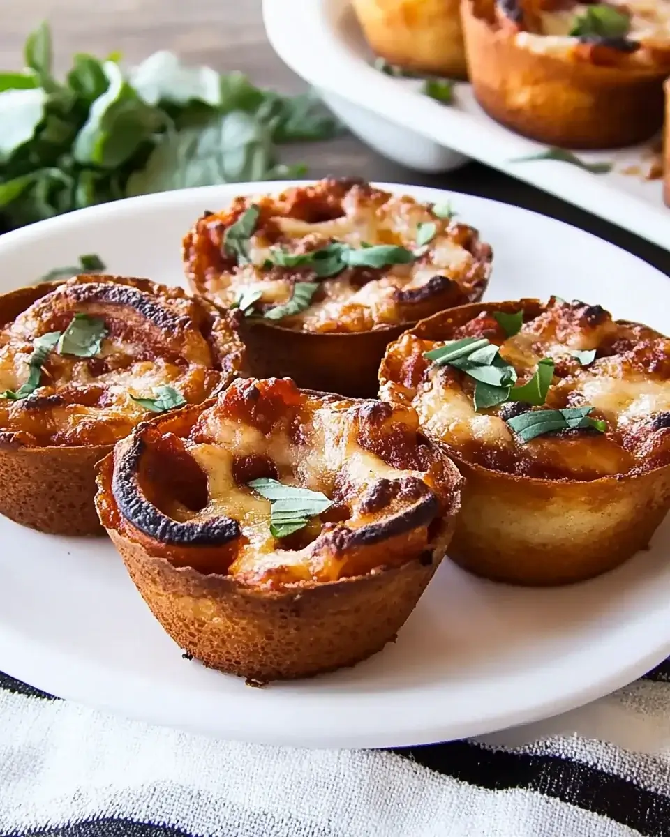Chicago-Style Deep Dish Pizza Muffins: A Flavorful Twist!