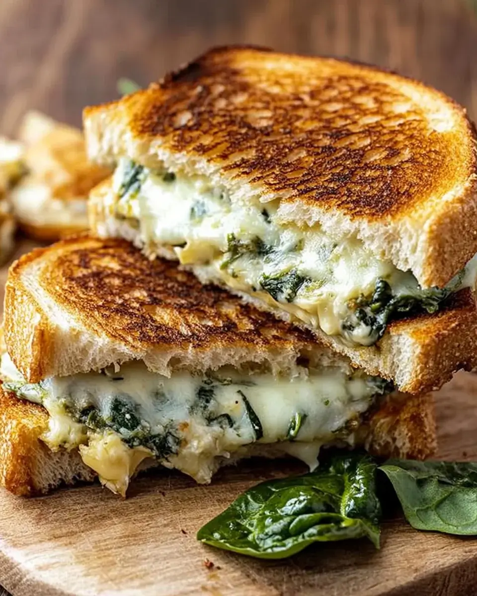 Spinach Artichoke Dip Grilled Cheese: A Unique Delight!