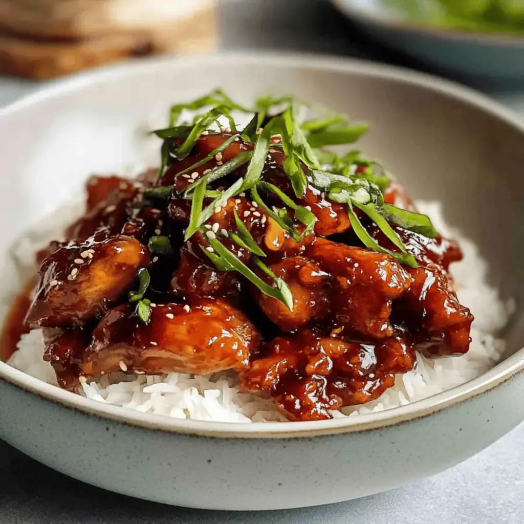 Caramel Ginger Chicken