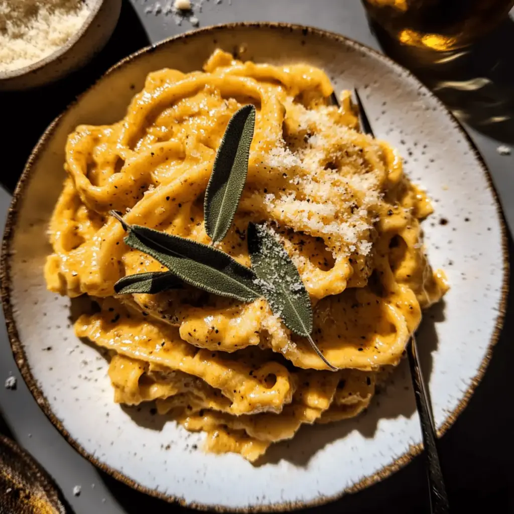 Sage Brown Butter Pumpkin Alfredo