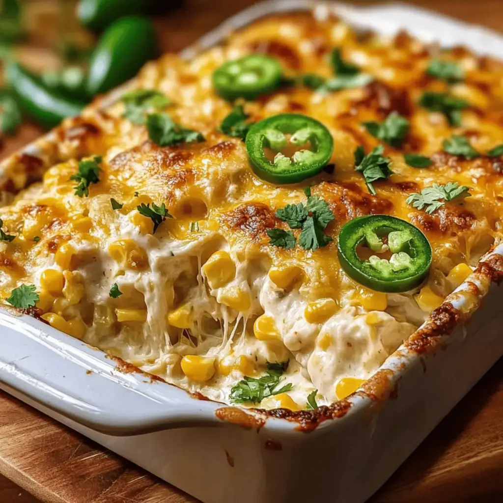 Street Corn Chicken Casserole