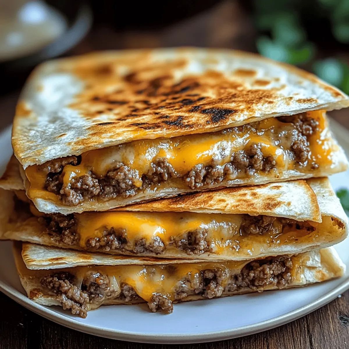 Smashburger Quesadillas: Crispy, Cheesy Comfort Food Delight
