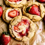 Strawberry Cheesecake Cookies