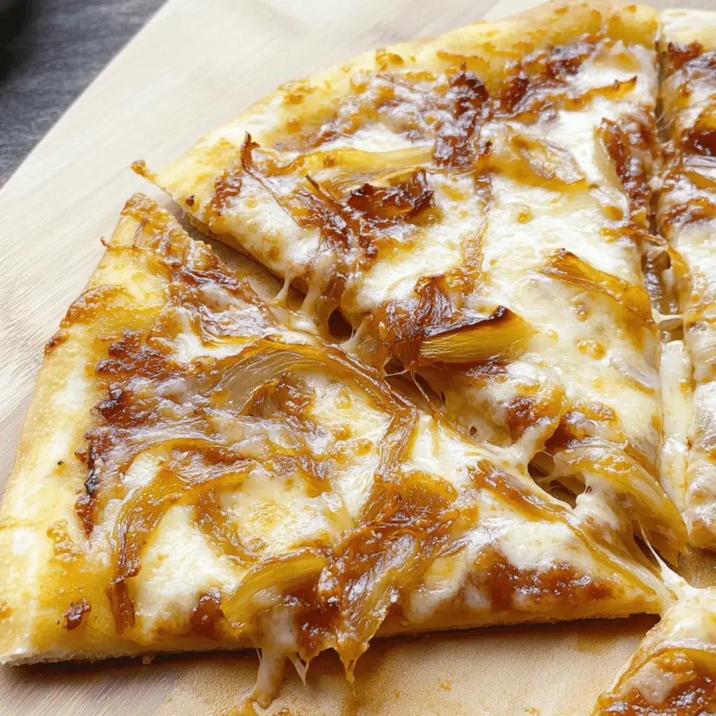 French Onion Pizza