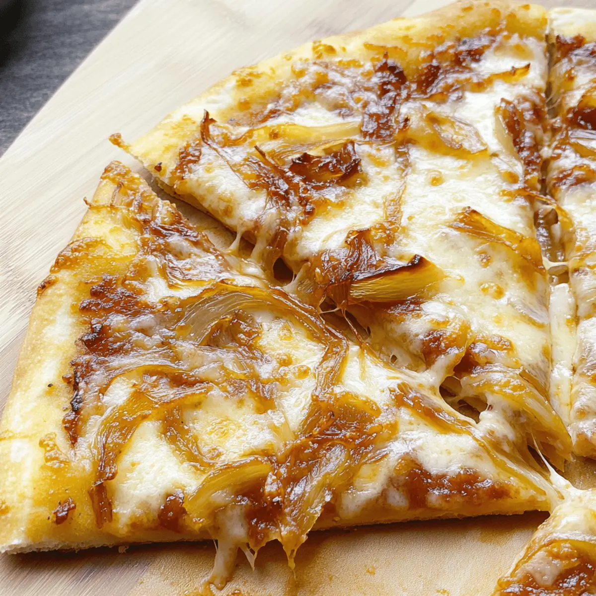 French Onion Pizza