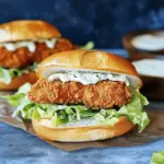 Crispy Chicken Caesar Sandwich