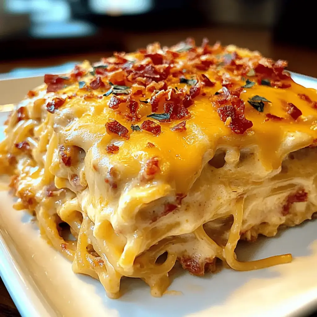 Spicy Southern Chicken Spaghetti Casserole