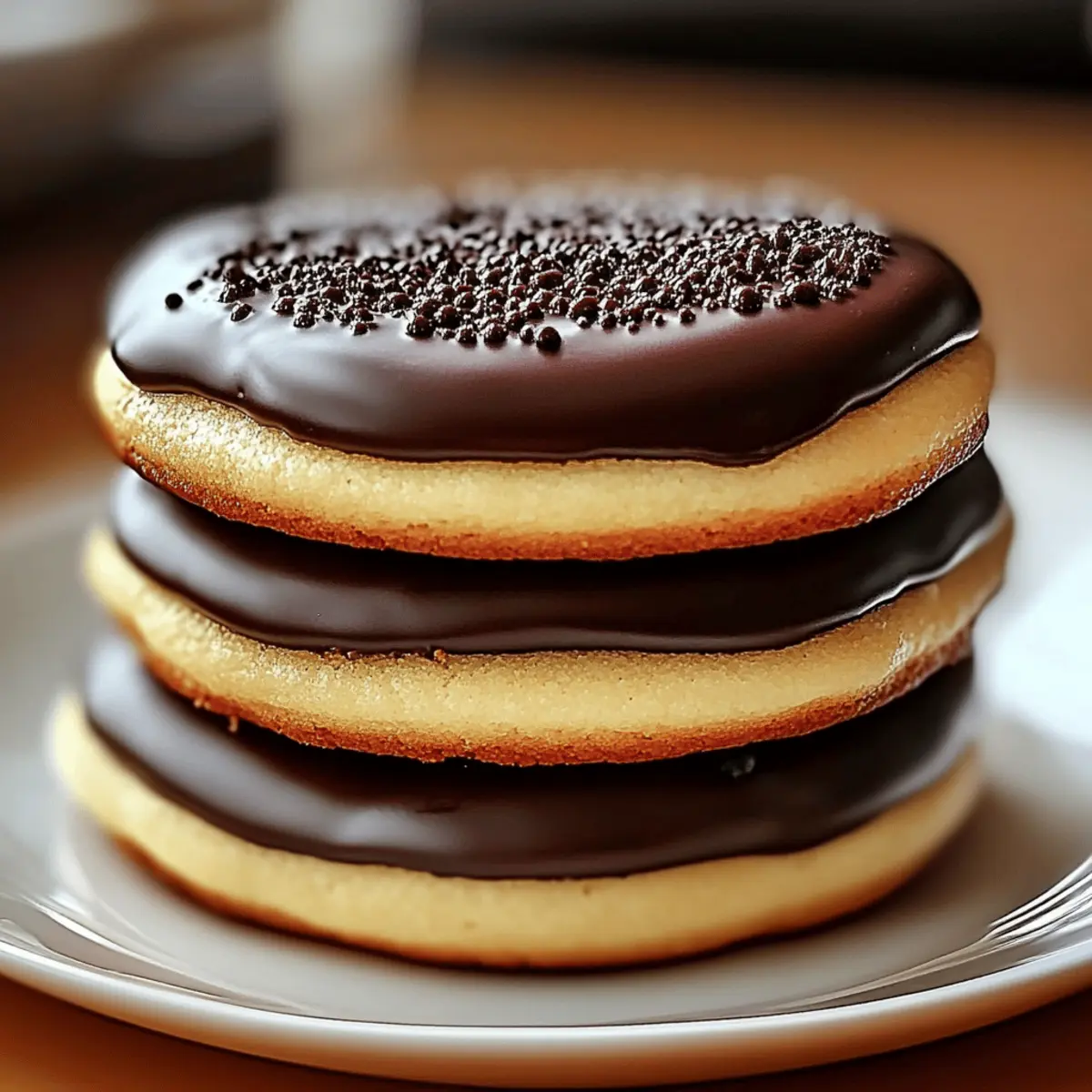 Boston Cream Pie Cookies