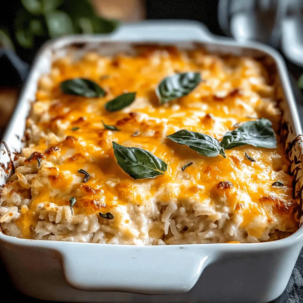 Cheesy Chicken and Rice Casserole for Cozy Family Nights