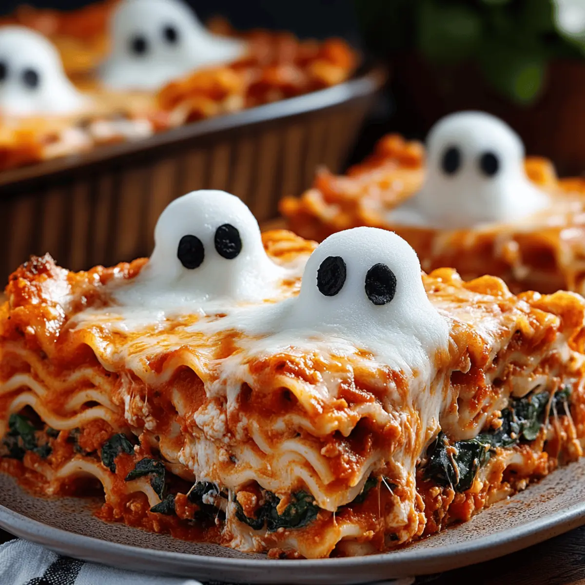 Ghostly Lasagna: A Spooky Twist on Comforting Family Favorites