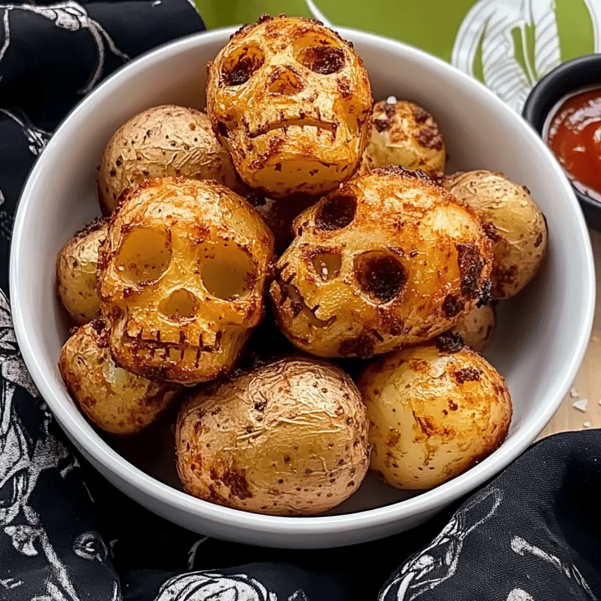 Delicious Skull Potato Bites for a Spooktacular Halloween
