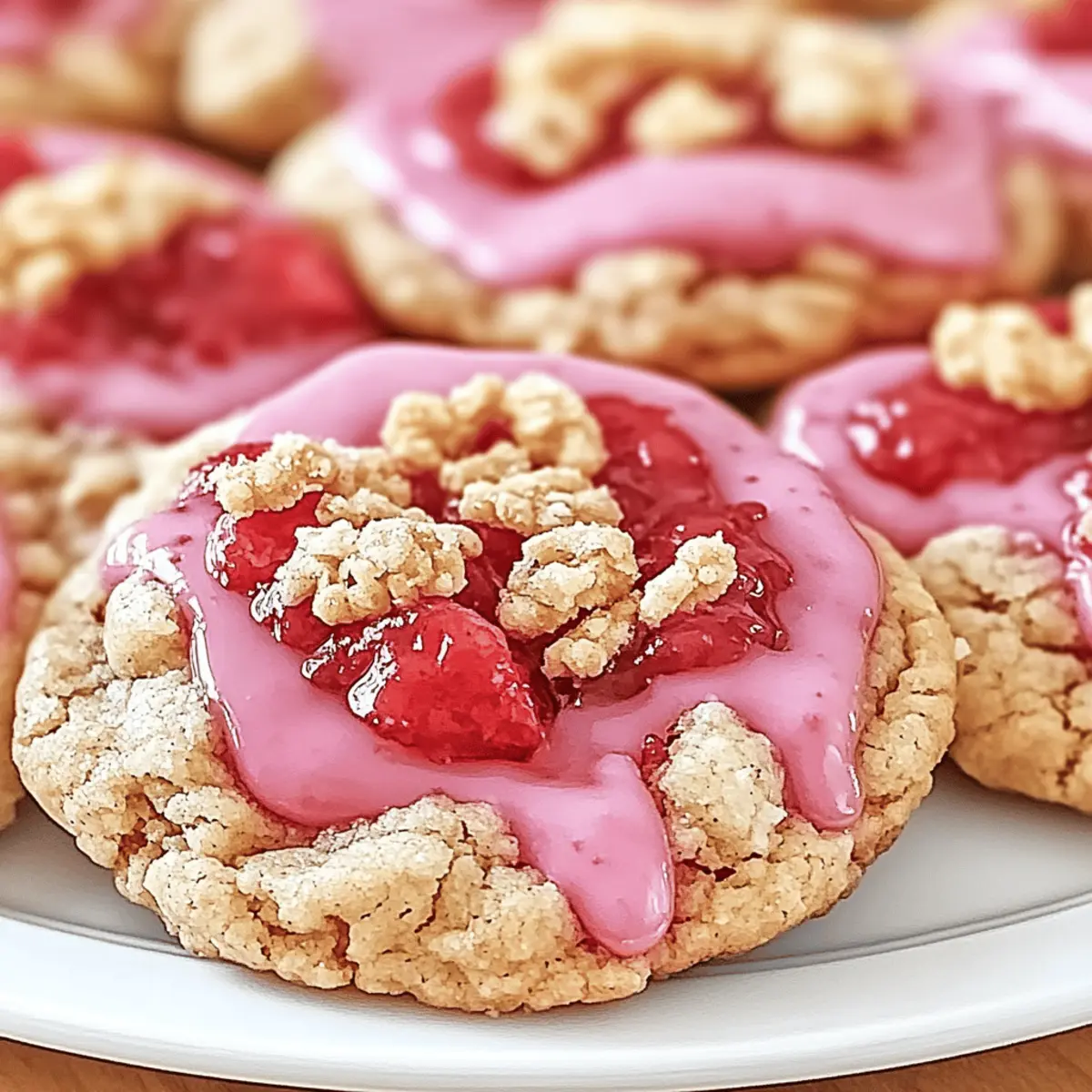 Irresistible Soft & Chewy Strawberry Crunch Cookies Recipe