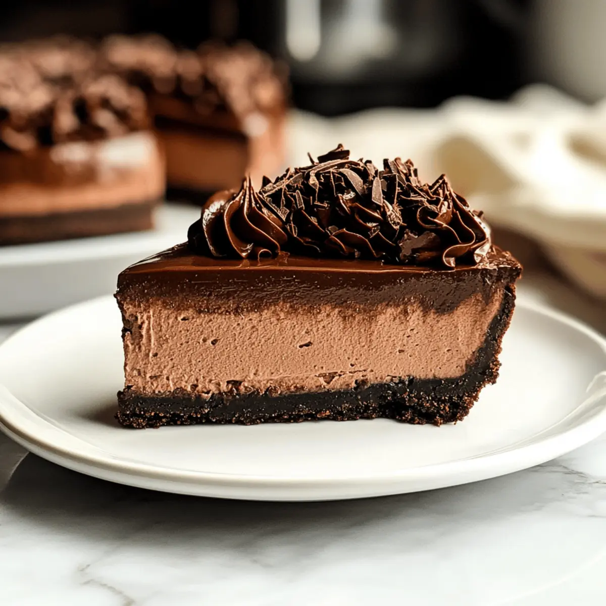 Decadent Rich & Creamy Chocolate Cheesecake You’ll Love