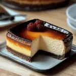 Loaf Pan Basque Cheesecake