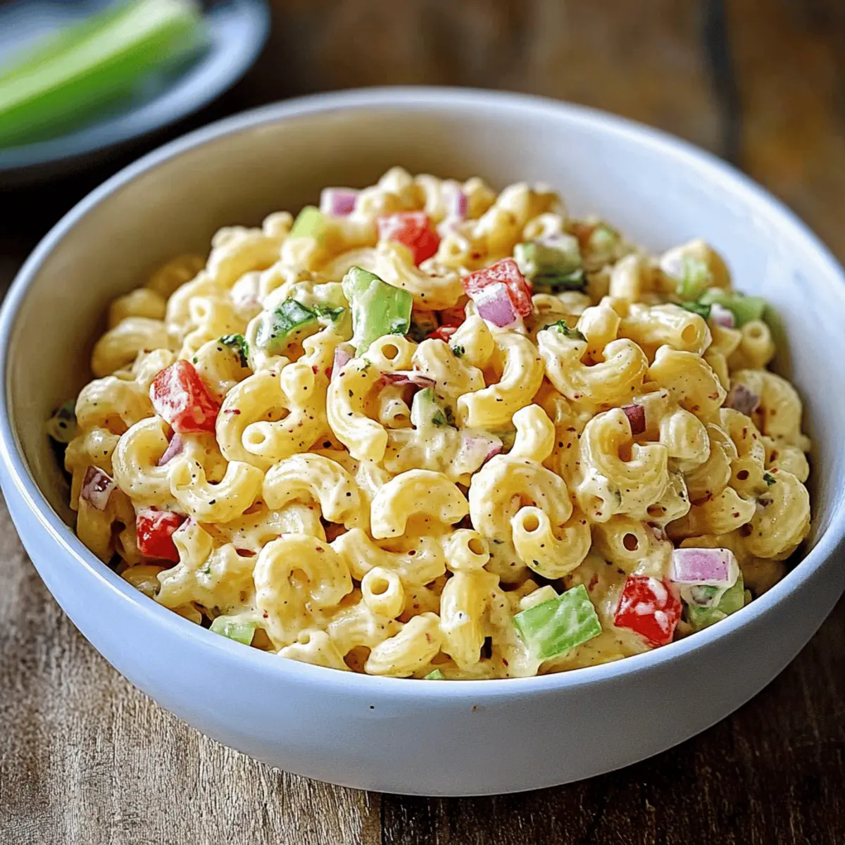 Classic Macaroni Salad: Your Go-To Summer Side Sensation