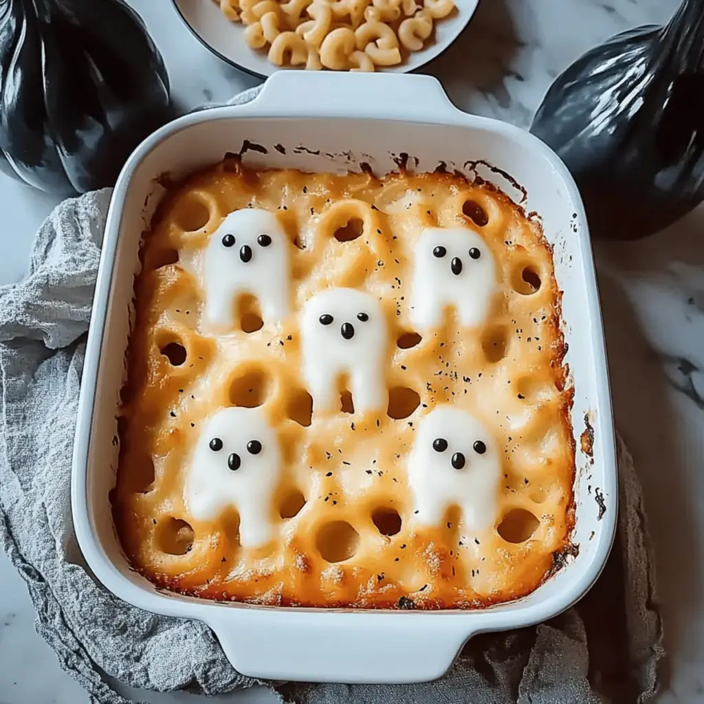 Spooky Ghoul-gheroni & Cheese