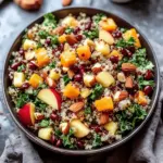 Healthy Fall Harvest Quinoa Salad